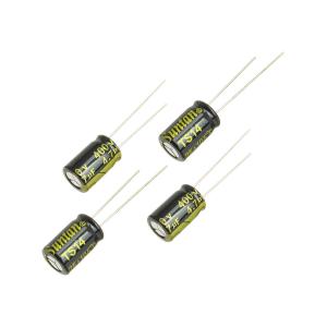 Конденсатор 4.7мкФ 400В 8*12мм 105С (упаковка 4шт) Suntan TS14012G4R7MSB040R 42мА 2000час