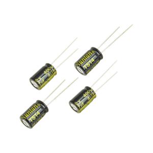 Конденсатор 4.7мкФ 400В 8*12мм 105С (упаковка 4шт) Suntan TS14012G4R7MSB040R 42мА 2000час