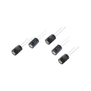 Конденсатор 4.7мкФ 400В 8*12мм 105С (упаковка 5шт) JWCO KM4R7M2GBKJ0812EBK 50мА 2000час