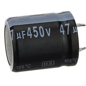 Конденсатор 47/450V d22 h26 105C