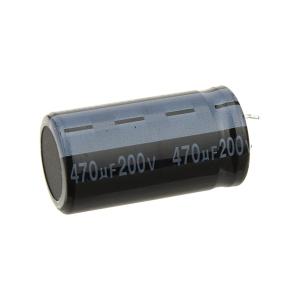 Конденсатор 470/200V d22 h40 85C жесткие выводы