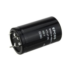 Конденсатор 470/400V d35 h60 105C жесткие выводы, 4pin