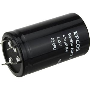 Конденсатор 470/400V d35 h60 105C жесткие выводы, 4pin