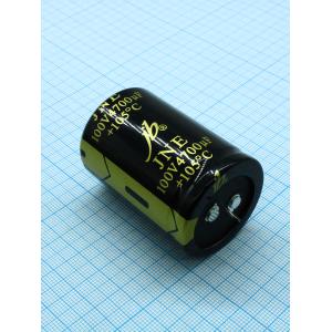 Конденсатор 4700мкФ 100В 35*50мм 105C (упаковка 2шт) JB JNE2A472M10003500500 Snap-in 3200мА 2000час