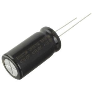 Конденсатор 4700мкФ 10В 13*26мм 105C Hitano EXR472M10B 1950мА 5000час