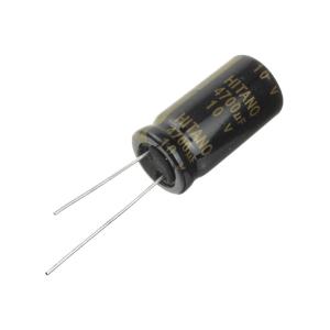 Конденсатор 4700мкФ 10В 13*26мм 105C Hitano EXR472M10B 1950мА 5000час