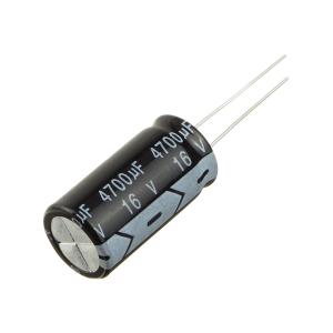 Конденсатор 4700мкФ 16В 13*25мм 105С Jwco KM472M1CBKJ1325VBK 1350мА 2000час