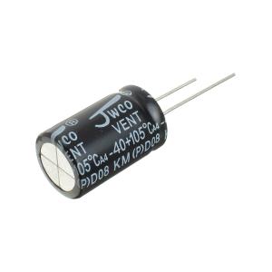 Конденсатор 4700мкФ 25В 16*25мм 105С (упаковка 2шт) Jwco KM472M1EBKJ1625EBK 1550мА 2000час