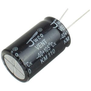 Конденсатор 4700мкФ 50В 22*36мм 105С (упаковка 2шт) Jwco KM472M1HBKJ2236VBK 2350мА 2000час