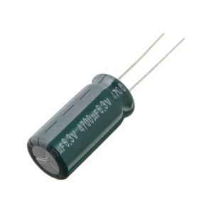 Конденсатор 4700мкФ 6.3В 13*26мм 105C Jamicon MZ