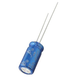 Конденсатор 470мкФ 10В 6.3*12мм 105С (упаковка 5шт) JB JRB1A471M02500630120000B 120мА 2000час