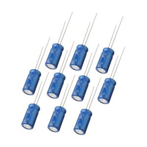 Конденсатор 470мкФ 10В 6.3*12мм 105С (упаковка 10шт) JB JRB1A471M02500630120000B 120мА 2000час