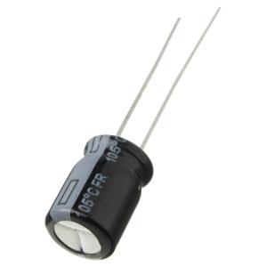 Конденсатор 470мкФ 10В 8*11.5мм 105C (упаковка 2шт) Panasonic EEUFR1A471 950мА 6000час