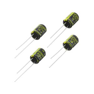 Конденсатор 470мкФ 10В 8*12мм 105С (упаковка 4шт) Hitano EXR471M10B 580мА 3000час