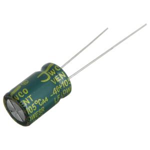 Конденсатор 470мкФ 16В 8*12мм 105С (упаковка 5шт) JWCO LF471M1CBKJ0812EGN 765мА 4000час