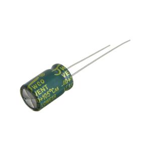 Конденсатор 470мкФ 25В 8*12мм 105С (упаковка 5шт) JWCO LF471M1EBKJ0812EGN 810мА 4000час