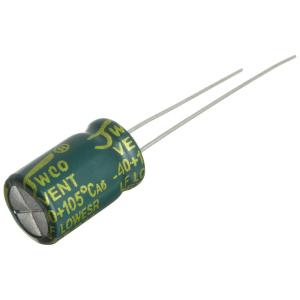 Конденсатор 470мкФ 25В 8*12мм 105С (упаковка 5шт) JWCO LF471M1EBKJ0812EGN 810мА 4000час[copy]