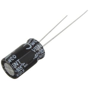 Конденсатор 470мкФ 25В 8*14мм 105С Jwco KM471M1EBKJ0814VBK 410мА 2000час