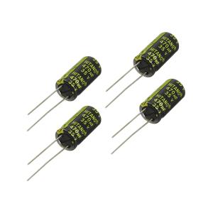 Конденсатор 470мкФ 35В 10*21мм 105С (упаковка 4шт) Hitano EXR471M35B 1200мА 5000час