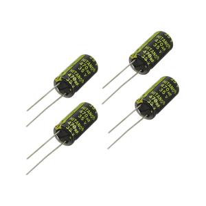 Конденсатор 470мкФ 35В 10*21мм 105С (упаковка 4шт) Hitano EXR471M35B 1200мА 5000час