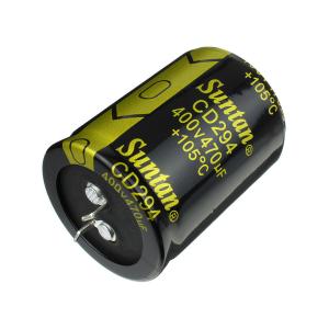 Конденсатор 470мкФ 400В 35*45мм 105С Suntan TS13DR2G471MSB0D0R Snap-in 1600мА 2000час