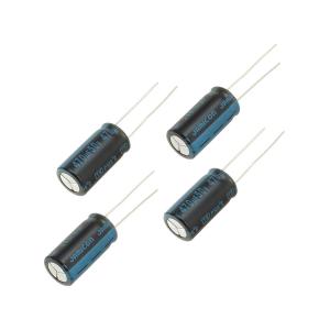 Конденсатор 470мкФ 50В 10*20мм 105С (упаковка 4шт) Jamicon JTK477M050S1GMH20L 660мА 2000час