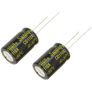 Конденсатор 470мкФ 63В 13*20мм 85С ( упаковка 4шт) Suntan TS13DE1J471MSB0B0R 860мА 2000час