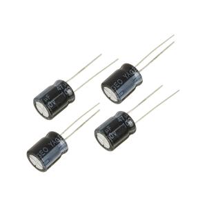 Конденсатор 47мкФ 100В 10*12мм 105С (упаковка 4шт) Yageo SY100M0047B5S-1012 288мА 6000час