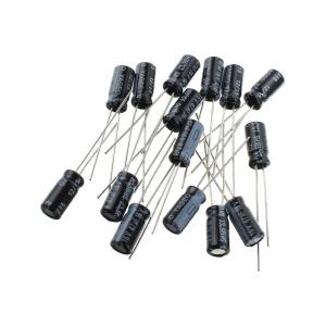 Конденсатор 47мкФ 16В 5*11мм 105С (упаковка 15шт) Yageo SH016M0047B2F-0511, 85мА 2000час