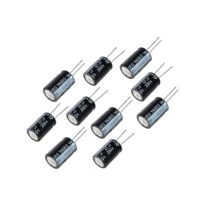 Конденсатор 47мкФ 250В 16*25мм 105С (упаковка 10шт) Yageo SH250M0047B7F-1625 270мА 2000час