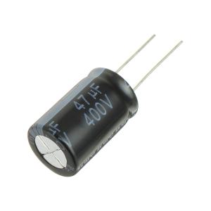 Конденсатор 47мкФ 400В 16*25мм 105С Yageo SH400M0047B7F-1625 200мА 2000час