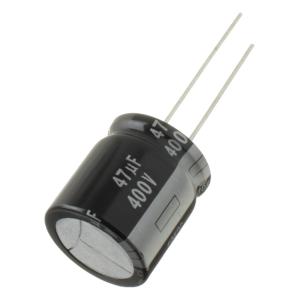 Конденсатор 47мкФ 400В 18*20мм 105C Panasonic EEUED2G470S 840мА 10000час