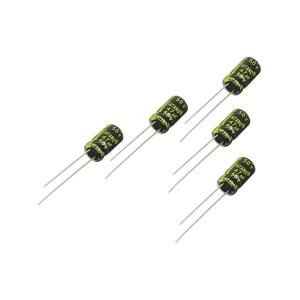 Конденсатор 47мкФ 50В 6.3*11мм 105С (упаковка 5шт) Hitano EXR470M50B 290мА 2000час