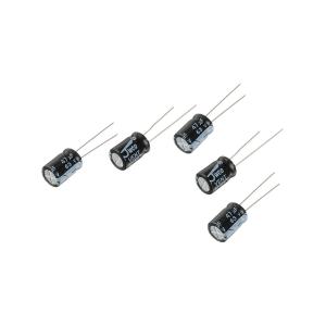 Конденсатор 47мкФ 63В 8*12мм 105С (упаковка 5шт) Jwco KM470M1JBKJ0812VBK 145мА 2000час