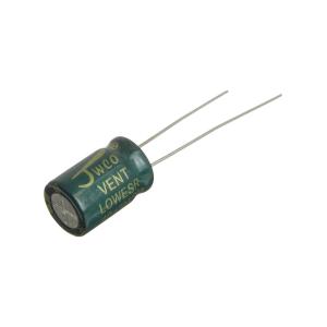 Конденсатор 47мкФ 63В 8*12мм 105С (упаковка 5шт) Jwco LF470M1JBKJ0812VBK 285мА 4000час