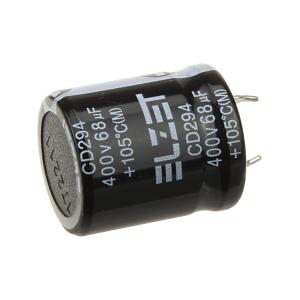 Конденсатор 68/400V d22 h26 105C