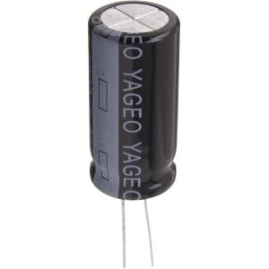 Конденсатор 6800мкФ 16В 16*36мм 105С Yageo SH016M6800B7F-1836