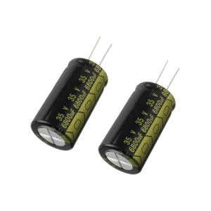 Конденсатор 6800мкФ 35В 22*40мм 85С ( упаковка 2шт) Suntan TS13DE1V682MSB0D0R 2600мА 2000час