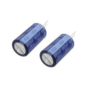 Конденсатор 6800мкФ 35В 22*40мм 85С (упаковка 2шт) Yageo SK035M6800BPF-2240 2600мА 2000час