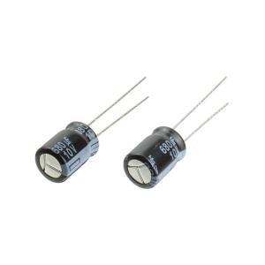 Конденсатор 680мкФ 10В, 8*12мм 105С, (упаковка 2шт) Panasonic EEUFR1A681, 950мА 6000час
