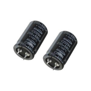 Конденсатор 680мкФ 200В 25*40мм 105C (упаковка 2шт) Sinecon LHF681M2D2540CZVG2S00 Snap-in 1350мА 2000час
