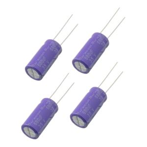 Конденсатор 680мкФ 35В 10*20мм 85С (упаковка 4шт) Suscon HX035M681G20TKKKS00R 2910мА 10000час