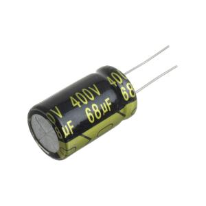 Конденсатор 68мкФ 400В 16*25мм 105С (упаковка 2шт) Suntan TS14012G680MSB0C0R 325мА 2000час