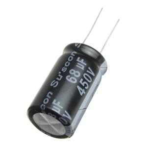 Конденсатор 68мкФ 450В 18*32мм 105С Suscon SK450M680K32PKKKS00R 585мА 2000час