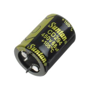 Конденсатор 68мкФ 450В 22*30мм 105С Suntan TS13DR2W680MSB0D0R Snap-in 500мА 2000час