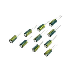 Конденсатор 820мкФ 10В, 8*16мм 105С, (упаковка 10шт) Jamicon WLR821M1AF16R, 990мА 1000час