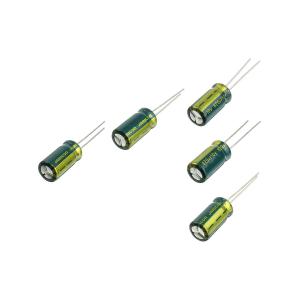 Конденсатор 820мкФ 10В, 8*16мм 105С, (упаковка 5шт) Jamicon WLR821M1AF16R, 990мА 1000час