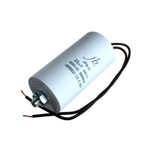 Конденсатор пусковой 25мкф 450В 5% JB JFS17A6256J000000B вывода провод, болт