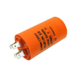 Конденсатор пусковой 25мкФ 450В 5% клеммы, болт, d40 h73