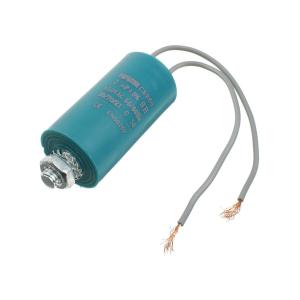 Конденсатор пусковой 2мкФ 450В 5% выводы провод, болт, d30 L58 Faraton